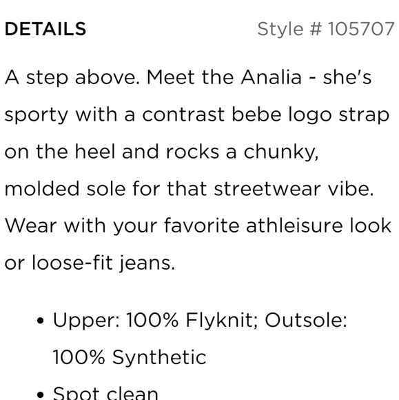 Bebe Analia sneakers - Picture 14 of 14